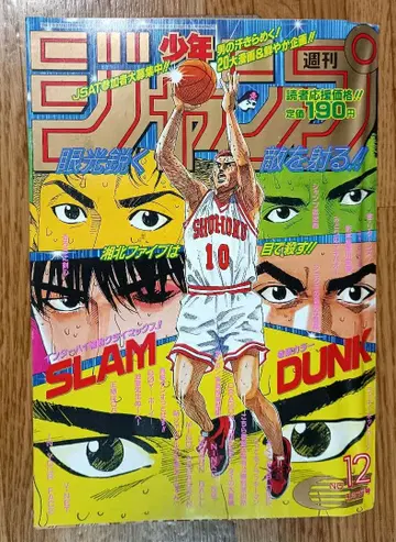 주간 소년 점프 1995년 12호 슬램덩크 표지 권두 컬러