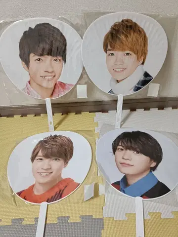 나니와단시 니시하타 다이고 부채 4개 세트