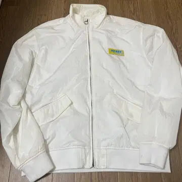 NERDY 화이트 나일론 자켓 M