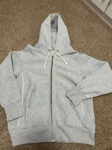 N 할리우드 Champion 그레이 집업 후드티