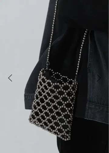 비즈 숄더 미니백 LEPSIM