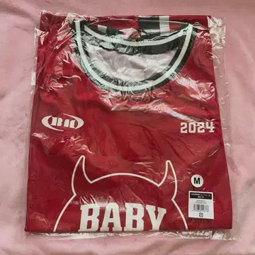 BABYMONSTER 베비몽 24SUMMER 유니폼 레드 M