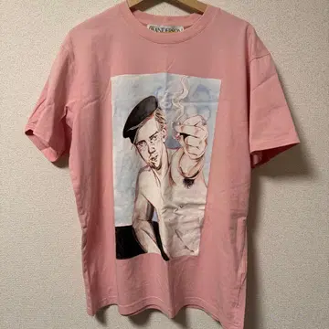 JW ANDERSON OVERSIZED PRINTED FACE T셔츠