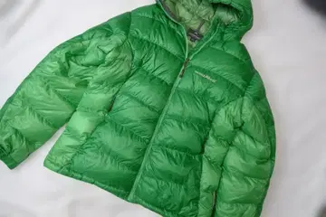 montbell 몽벨 후드 부착 다운 자켓 투톤 컬러 L
