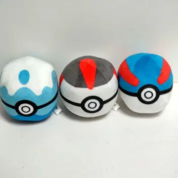 [ 포켓몬스터 ] 봉제 인형 다이브볼 타이머볼 슈퍼볼