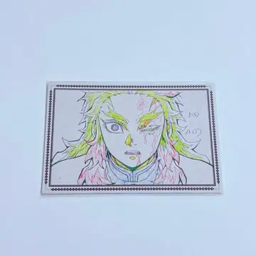 귀멸의 칼날 무한열차편 엽서 세트 렌고쿠 아카자