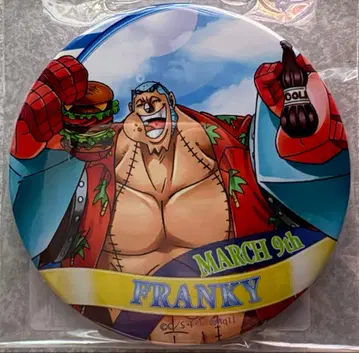 프랭키 벌스데이 캔뱃지 2019 원피스