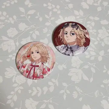 도쿄 리벤저스 사노 만지로 츠리비레 과실원 리벨 캔뱃지