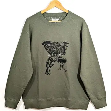 graniph x 유유백서 토구로 형제 맨투맨 XL 사이즈 카키