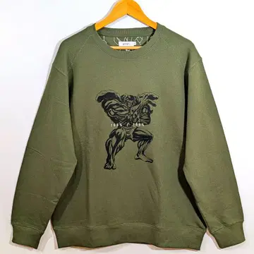 graniph x 유유백서 토구로 형제 맨투맨 XL 사이즈 카키