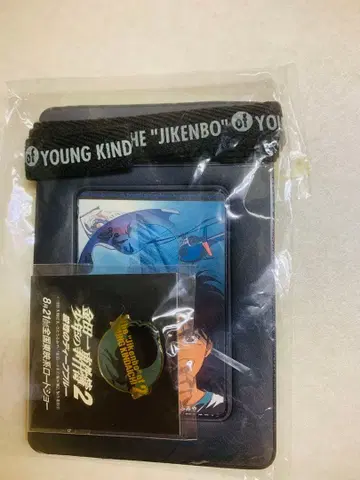 김전일 소년의 사건첩 2 살육의 딥 블루 패스 케이스 핀 배지 핀즈 특전