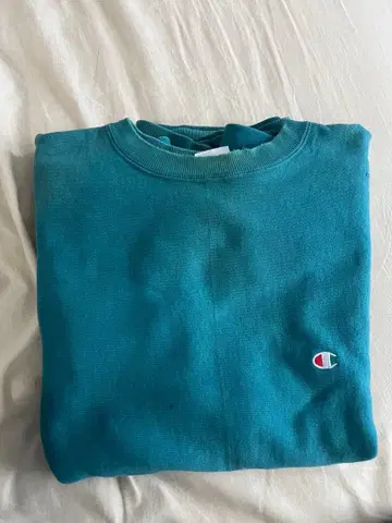 90s 챔피언 자수 택 리버스 위브 눈 있음 USA 제조