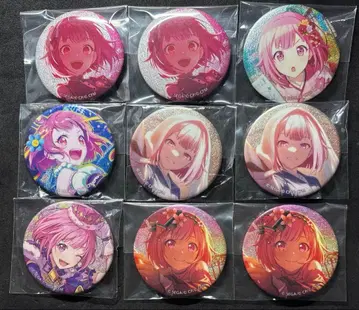 프로세카 호우 에무 글리터 캔뱃지 세트