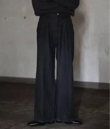 CALLNE Denim Slacks Pants