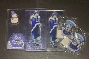 멜론파커 사무라이 쇼상 윈터 굿즈 아크링 키링 2개 아크릴 스탠드 2개