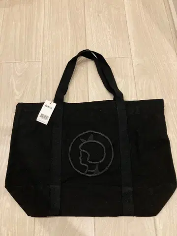 이야마 Irma 토트백 에코백 캔버스 코튼 블랙 빅 사이즈