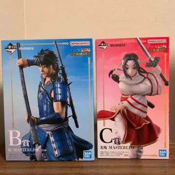 제일복권 킹덤 B상 C상 신, 강외 피규어 2종 세트