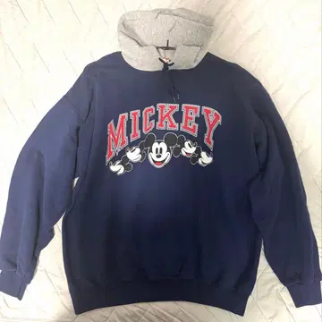 90년대 미키마우스 후드티 made in USA