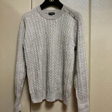 INDIVI 케이블 짜임 니트 38