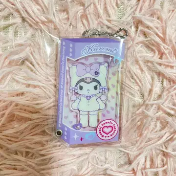 Sanrio 하라주쿠점 쿠로미 화이트 시크릿 커스텀 아크릴 참 2025