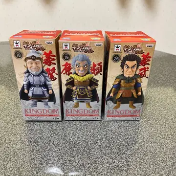 킹덤 수집용 피규어 [몽무, 염파, 몽오] 3세트 미개봉품