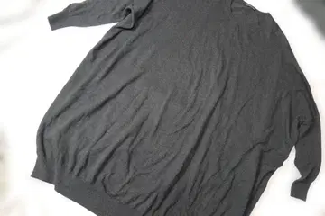 미즈이로 인드 루즈핏 코튼 울 오버 니트 원피스 F