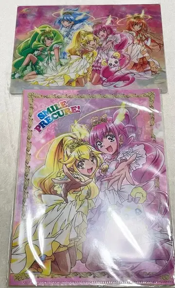 스마일 프리큐어 | 하트캐치 프리큐어 | 클리어 파일 책받침 포스터
