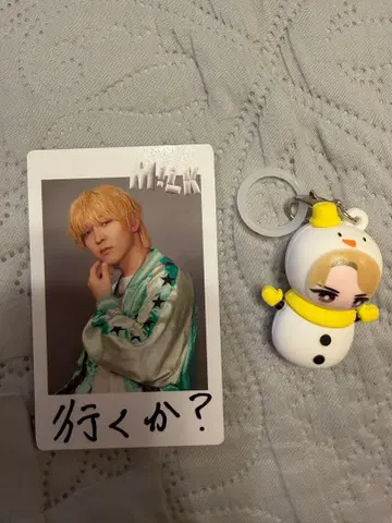 M!LK SMILE POP! 요시다 진토 눈사람 표시 참 트레이딩 카드