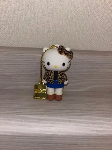 헬로키티 레오파드 무늬 자켓 스트랩