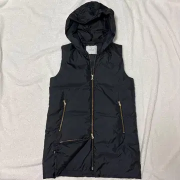 MOGA 모가 2way 더블 지퍼 후드 부착 다운 베스트 사이즈 2