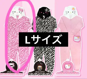 헬로키티 콤비네존 인형옷 제브라 패턴 핑크 L 돈키