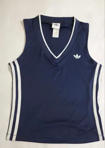 adidas 네이비 V넥 탱크탑 3
