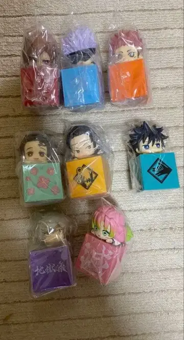 걸이 피규어 8점 세트