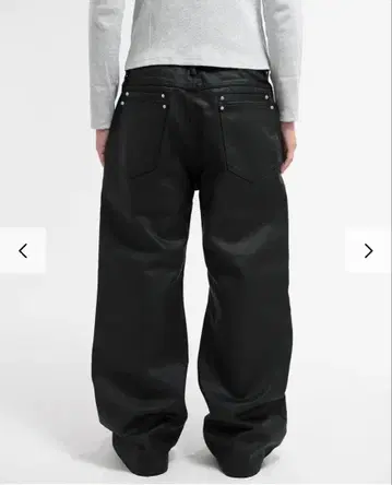 ASAP MODE Stacked Oil Coating Pants