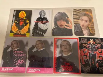 야마모토 쇼고 트레이딩 카드 8장 세트