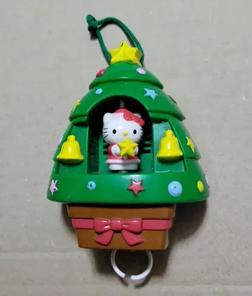 산리오 헬로키티 태엽 크리스마스 트리