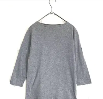 SAINT JAMES 그레이 7부 소매 MORLAIX T셔츠 T1 사이즈