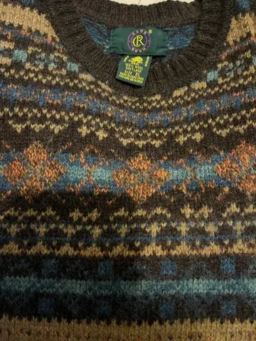 빈티지 니트 구제 의류