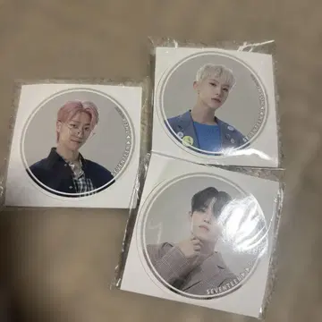 SEVENTEEN 핀 배지 3개 세트