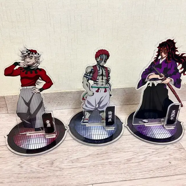 귀멸의칼날 팝업 도우마 아카자 코쿠시보 아크릴 스탠드 일괄