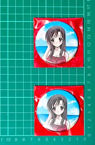 School Days 카츠라 코토노하 캔뱃지 2개 세트