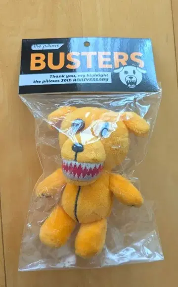 미개봉품 thepillows 버스터 군 봉제 인형 마스코트