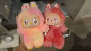 POP MART 라부부 봉제 인형 2체 세트