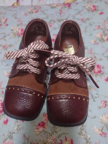 가죽 신발 비스크 인형 앤티크 신발