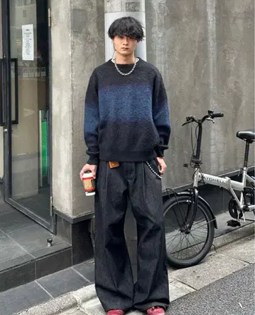 [ SINSS ] 와이드 벌룬 데님