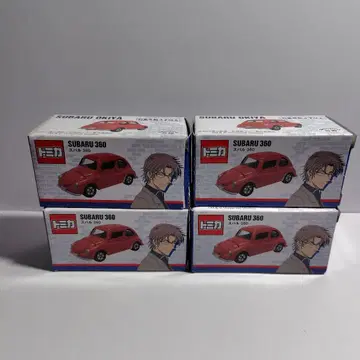 명탐정 코난 SUBARU 360 미니카 4개 세트