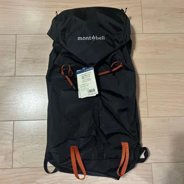 [ 주말 가격 인하 ] 새상품 mont-bell 밸런스 라이트 20 블랙
