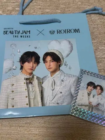 SHIBUYA BEAUTY JAM x ROIROM 샵 봉투 스티커