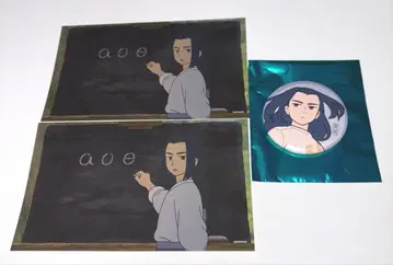 라오후전기 2 장면 컷 엽서 무한 2장 무한 캔뱃지 총 3점