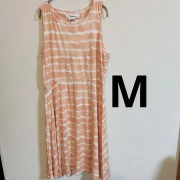 WORKSHOP 타이다이 슬리브리스 원피스 M